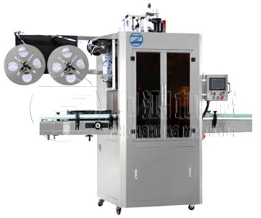 礦泉水自動套標機 礦泉水自動套標機